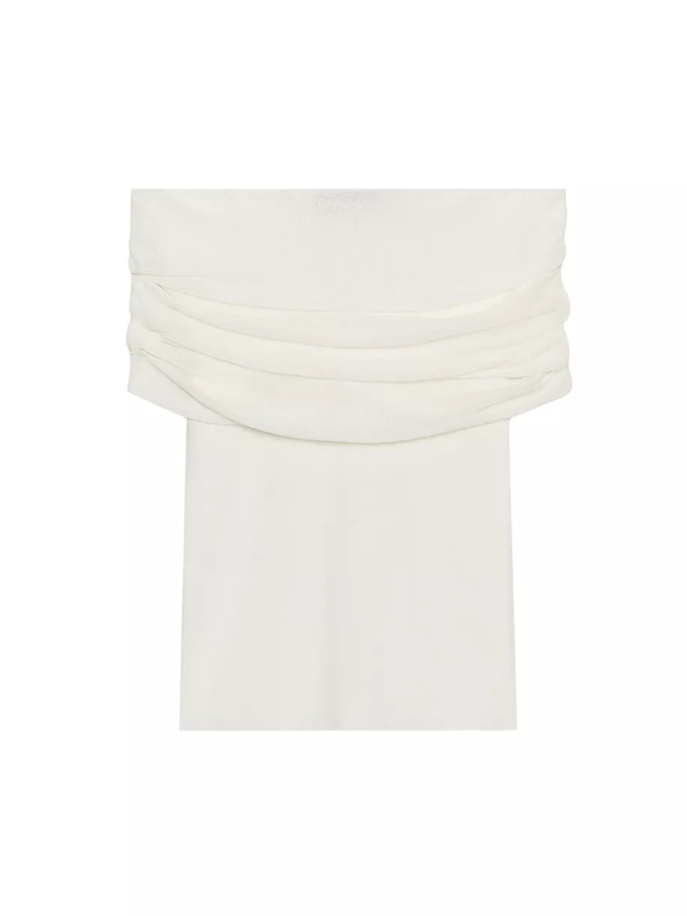 ZARA OFF-THE-SHOULDER KNIT TOP